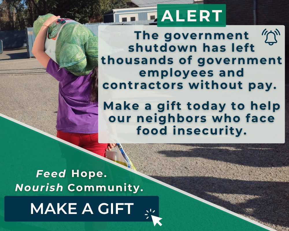 Feed Hope. Nourish Community. Make a Gift.
