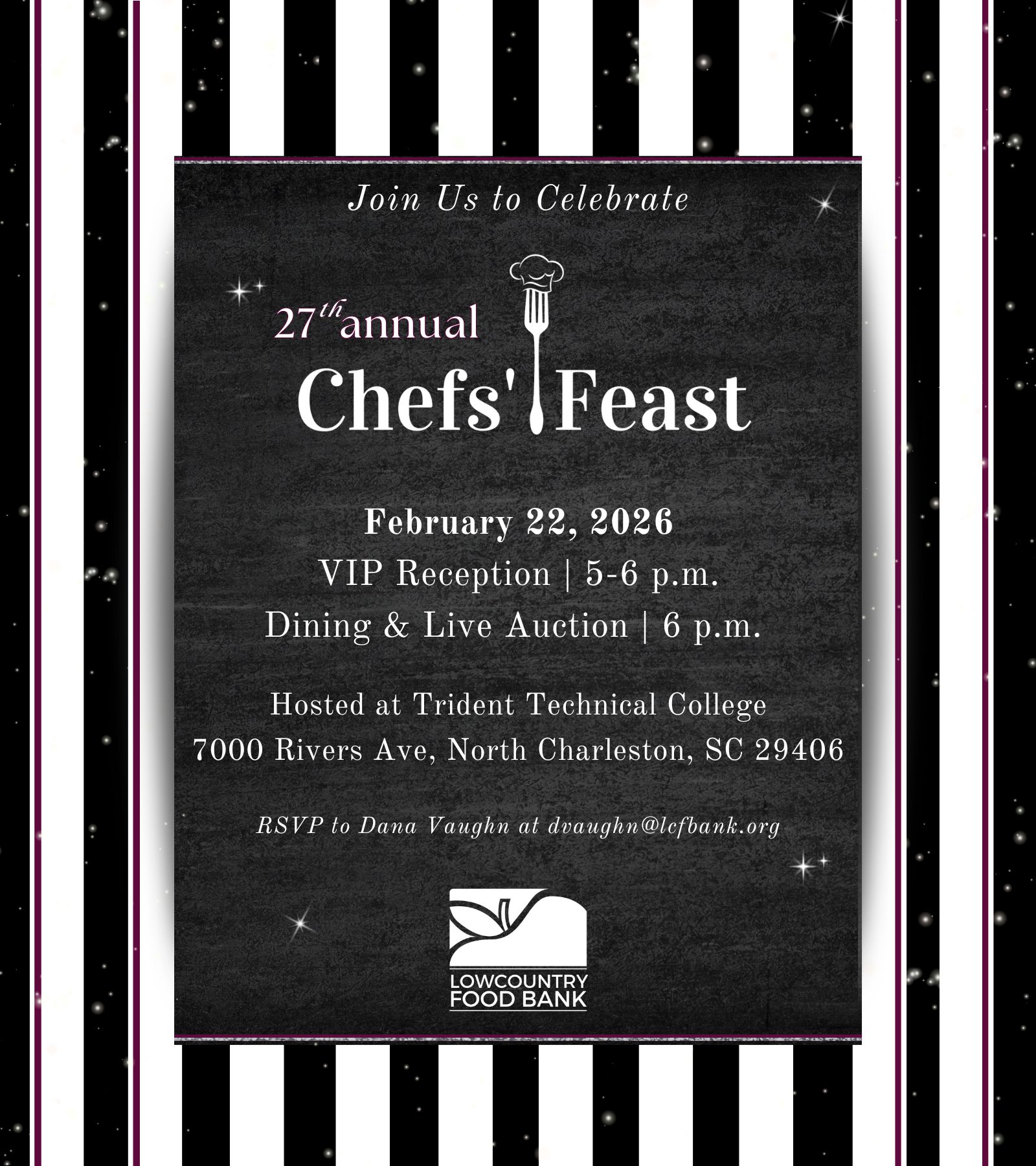 Chefs' Feast 2026 Invite